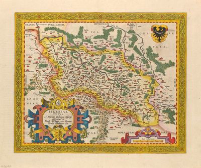 une carte du royaume d'Angleterre et du Pays de Galles