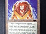 a picture of a card with a picture of a lion on it