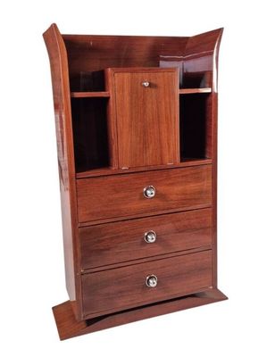 Georges et Gaston GUERIN MEUBLE HAUT en bois plaqué de palis…