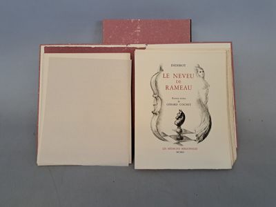 an open book with a drawing of a woman on it