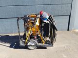a small cart with a lot of tools on it