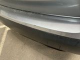 a close up of the front bumper of a car
