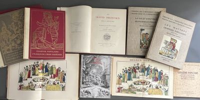 a lot of books that are sitting on a table