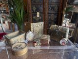 a lot of items that are sitting on a table