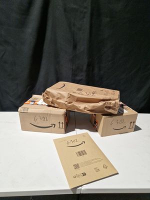 Lot de 4 colis Mystere (Retour Amazon,NPAI, Adresse incomplete, Destoc