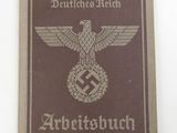 an old book with a german eagle on the cover