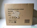 a cardboard box that has a picture of a map on it