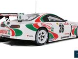 a picture of a model of a race car on a white background