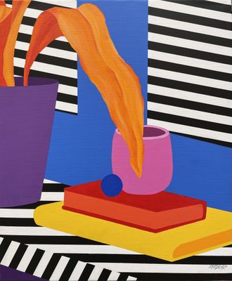 TIM ZDEY LA BILLE, 2021 Aérosol et acrylique sur toile - Photo 1