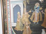 a picture of a painting on the wall of a building