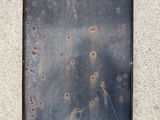 a cell phone that is sitting on the ground