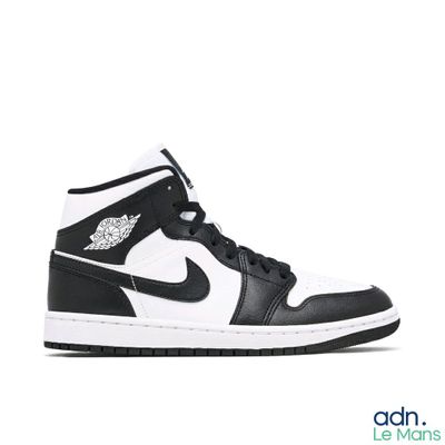 Nike Air Jordan 1 Mid noir et blanc