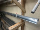 a pipe attached to the side of a building