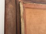 a picture of a painting on the wall of a room