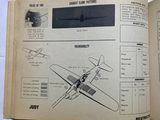 an old book with instructions on how to fly a plane