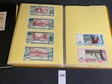 a book with a lot of different stamps on it