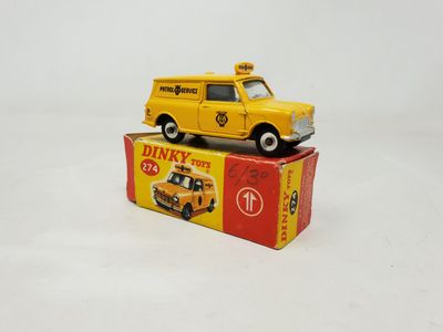 DINKY G.B. réf 274 Mini Van AA PATROL SERVICE, jaune uni, A.