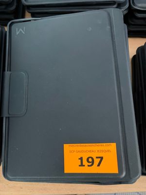 a lot of black plastic trays on the table