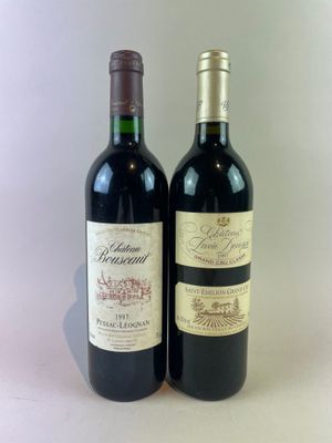 2 btls dont 1 btl Château Bouscaut 1997 - Pessac-Léognan, 1 …