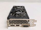 a close up of a video card on a white surface