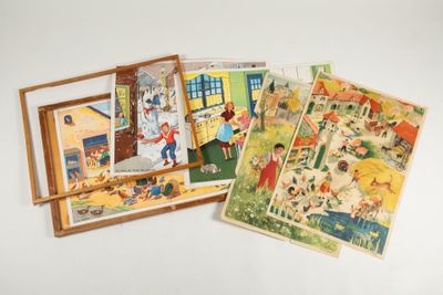 plusieurs livres pour enfants sont alignés sur une surface blanche