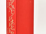 an image of a red book with gold lettering on it