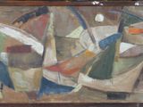 an image of a painting of a group of people in a circle