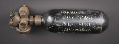 Bouteille d'oxygène portative de la RAF.
