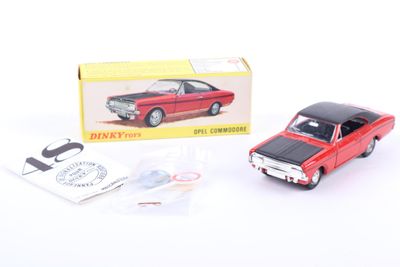 an image of a red toy car is next to a boxed box