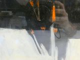 a man taking a picture of himself in the reflection of a window