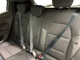 a seat belt in the back of a car