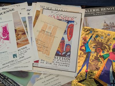 many different types of books on the table