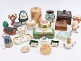 a lot of different items that are sitting on a table
