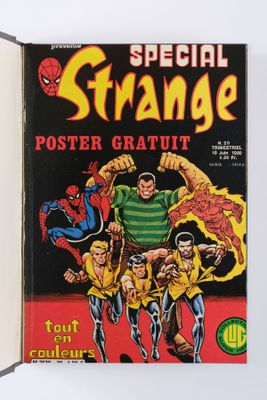 un gros plan sur une bande dessinée sur laquelle figurent plusieurs personnages
