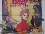 une affiche du film d'animation « Drooy et le secret de Nimh »