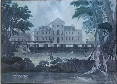 une image d'un tableau sur le mur d'un bâtiment