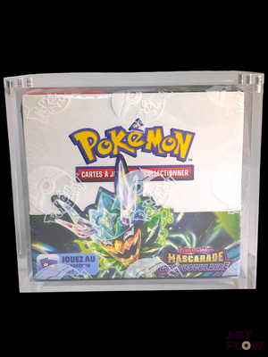pokemon trading card case with a picture of a pokemon character on the front