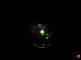 an image of a glowing ring in the dark