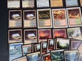 a lot of cards that are on the table