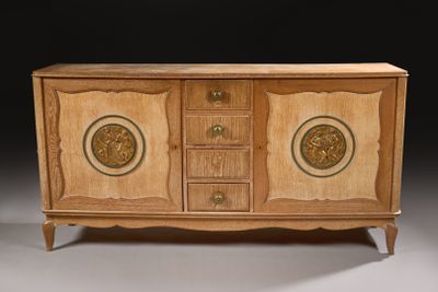 an image of a sideboard with two doors and two drawers