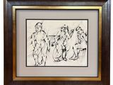 an image of a drawing of a group of people standing in front of each other