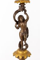 Ensemble de cheminée en trois pièces, « Putti jouant avec un… (photo 6)