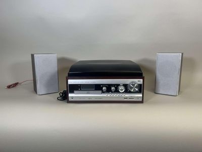 Chaine compacte CD et Vinyles avec ses deux enceintes. - Photo 1