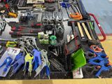 many tools on the table ready to be used
