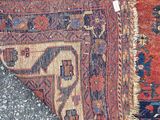 an image of a close up of a rug on the ground