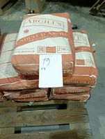 Lot de 7 sacs de 25 kg, soit 175 kg d'enduit d'argile monoco…
