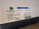 a label on the back of a machine that says ametis