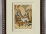une image représentant un homme et une femme assis à une table