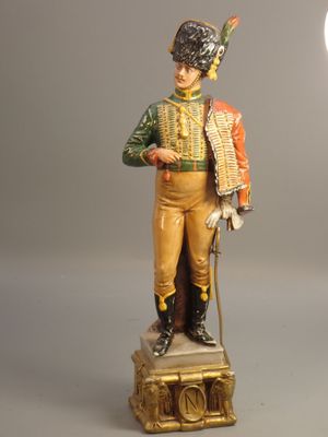 Porcelaine d'Italie - de Capodimonte signé B.