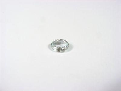 Aigue marine ovale 5.90 cts Expert : Pierre DELAYE
